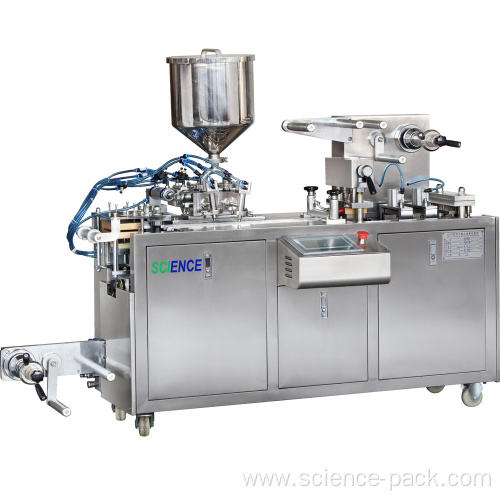 Automatic Jam Paste Liquid Blister Sealing Machine